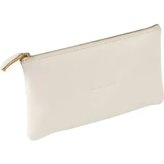 Clairefontaine 8x Schlampermäppchen aus Leder weiß 22x11cm - Weiß 104513C