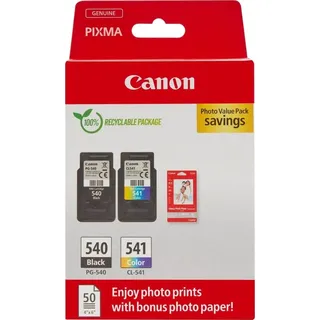 Canon PG-540 schwarz + CL-541 CMY Photo Value-Pack