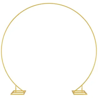 vidaXL Hochzeitsbogen 220 x 45 x 200 cm Gold