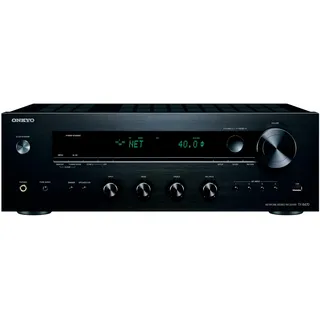 Onkyo TX-8470 2-Kanal Stereo Receiver mit WLAN, Bluetooth, Phono, Hi-Res Audio und Roon Ready
