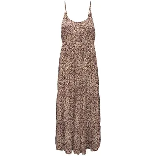 Only Spaghettikleid Sommerkleid Braun L
