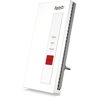 AVM FRITZ!Smart Gateway:Einfache Anbindung von Zigbee 3.0 und DECT-ULE LED-Lampen,Steuerung per FRITZ!App und FRITZ!Fon, Erweiterung der Geräteanzahl im Smart Home und stabile Verbindung über WLAN/LAN