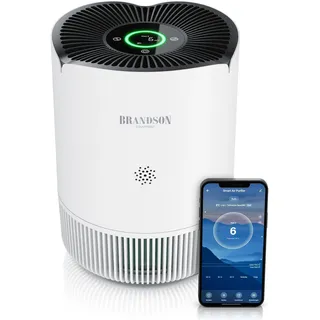 Brandson Luftreiniger 158 m3/h Weiß