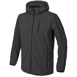 CMP Herren Softshell Comfort Jacke (Größe 3XL, schwarz)