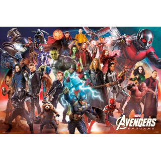 Grupo Erik Marvel Endgame-Poster, 61 x 91,5 cm, mehrfarbig