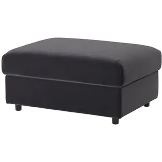 IKEA VIMLE Bezug für Hocker mit Aufb. Djuparp dunkelgrau Djuparp dunkelgrau