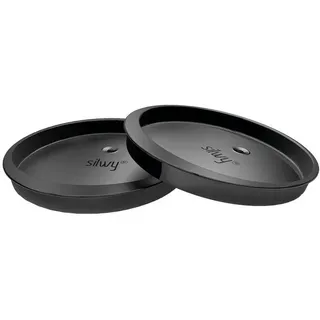 silwy Deckel mit Trinkloch, 2er-Set