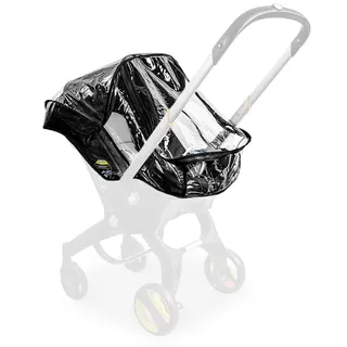 iEasey Babyschale Regenschutz kompatibel mit Doona Babyschale, Wetterschutz Buggy Regenschutz Reise Babytrage Regenverdeck Baby Autositz Zubehör mit Reißverschluss Tür Gute Luftzirkulation