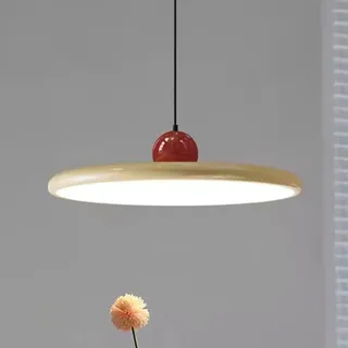GUANSHAN Kreative Kunstdruckpapier Pendelleuchte Einfache Deckenleuchte aus handgeschöpftem Papier Pendelleuchte Dekorative Kronleuchter Pendelleuchte für Schlafzimmer Wohnzimmer Esstisch