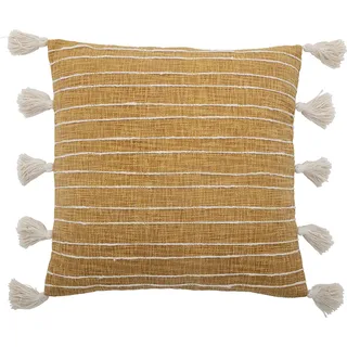 Bloomingville Emely Dekokissen 55 x 55 cm Gelb