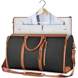 Damen Multifunktionale Reisetasche Große Kapazität Handgepäck Tasche PU Faltb...