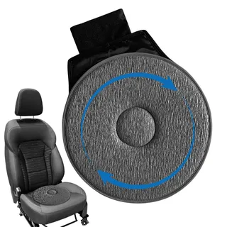 Autositzkissen, 360° Drehscheibe Auto Drehsitzkissen, Rotierendes Sitzkissen, Rutschkissen Rollstuhl, Auto Drehkissen, Eva Drehkissen Für Autositz Einstiegshilfe, Drehendes Sitzkissen Für Ältere