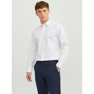 JACK & JONES Hemd 'JOE' & weiß, - L