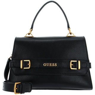 GUESS Sestri Top Handle Flap Bag Black