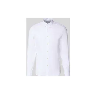 Extra Slim Fit Business-Hemd mit Kentkragen Modell 'BRODIE', Weiss, 43