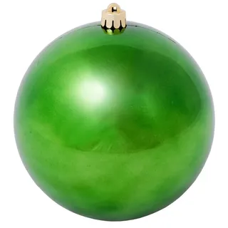 B&S Weihnachtsbaumkugel Weihnachtskugel Kunststoff Ø 25 cm grün für Innen & Außen (1 St) grün