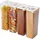 SmartStore Vorratsdosen Set transparent 12 5 x 9 x 28 cm 4-teilig 2 25 l