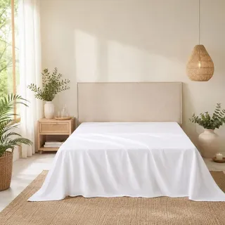 Laken, Bambus, 240 x 275 cm (für Betten mit einer Breite von 150 cm)