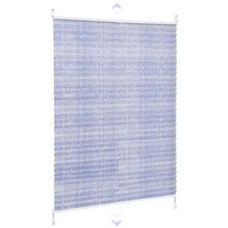 Sekey Plissee Plissee ohne Bohren Lichtschutz Rollo Klemmfix für Fenster & Tür blau 80 cm x 200 cm