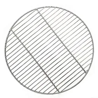 Runder Grillrost aus Edelstahl, Grillrost für Outdoor, Grillen, Camping, Picknick, Park, 28 cm, 33 cm, 38 cm (33 cm)