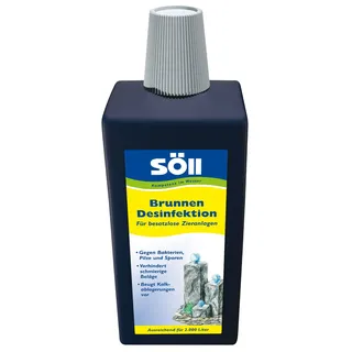 Söll BrunnenDesinfektion 1 l – Wasserpflege für Springbrunnen