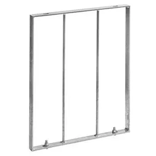 Dehner Metall-Rosenbogen Verlängerung, ca. B40/H50/T2,5 cm, Dunkelgrau