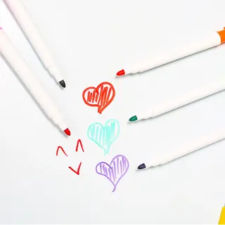 Umweltfreundliche Marker, Whiteboard-marker Für Kinder Und Magnetische Gummimarker - Direkt Vom Hersteller, Rot.