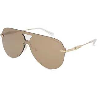 Michael Kors 0MK1149 CYPRUS Damen-Sonnenbrille Randlos Pilot Metall-Gestell, braun