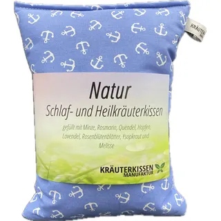 Kräuterkissen gefüllt mit Heilkräutern, ca.25x20 cm. Design Anker Nr. 261