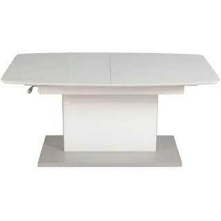 vierhaus Couchtisch Weiß Glas 70 x 74 x 160 cm