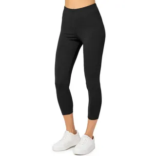 Merry Style Leggings Caprihose Schwarz M