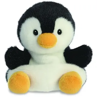 AURORA Palm Pals Chilly Pinguin 13 cm Schwarz/Weiß/Gelb