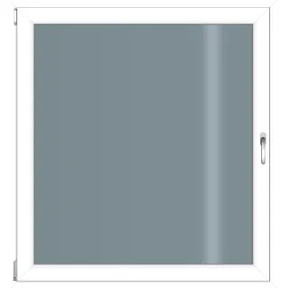 Roro Kunststofffenster 1000 x 1200 mm weiß DIN links