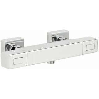 Herzbach LIVING Duschthermostat rund mit Thermostat für 1 Verbraucher Chrom 36.131100.1.01