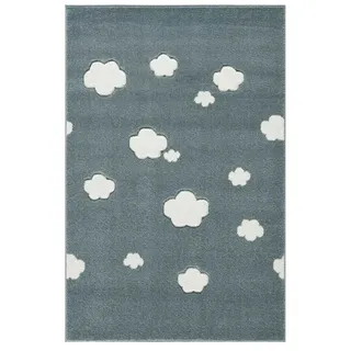 Livone Kinderteppich Wolken mint 160x230 cm