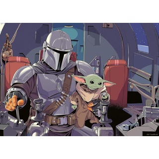 Ravensburger Puzzle 16565 - The Mandalorian - 1000 Teile Star Wars Puzzle für Erwachsene und Kinder ab 14 Jahren