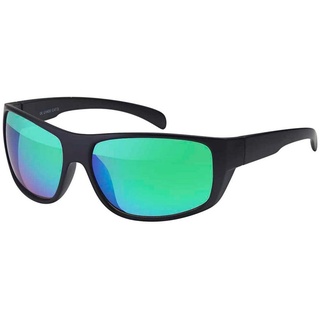 BEZLIT Eyewear Wayfarer Sonnenbrille Polarisiert (Packung, 1-St) mit polarisierten Linsen grün|schwarz