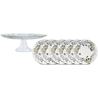 KARACA Eucalyptus Dessertset türkis 7-teilig