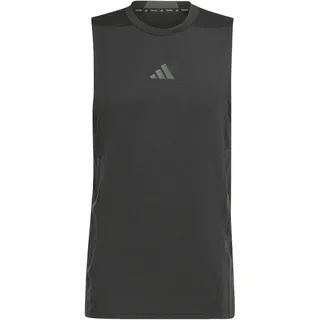 adidas D4T Workout 3 Stripes Tank black M