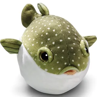 Carl Dick Fisch, Kugelfisch, Plüschtier, Kuscheltier ca. 18cm inklusive Flosse 3463