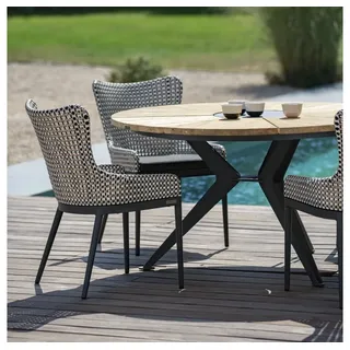 Niehoff Nexor Gartentisch Ø 140 x 75 cm Braun
