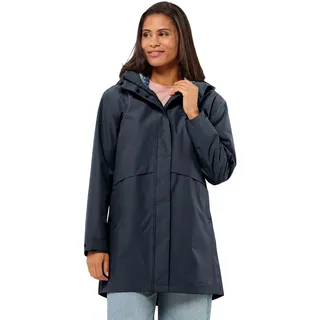 Jack Wolfskin Damen Cape West Coat W Mantel, Bay Leaf, 36