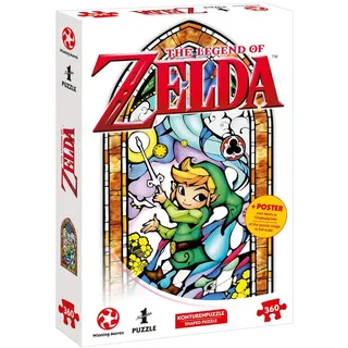 Puzzle Zelda Link-Wind Waker 360 Teile 25,4 x 48cm