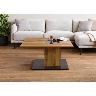 Couchtisch Wildeiche 95x95x45 natur geölt LINDAU #03
