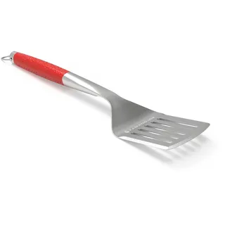 Kamado Joe krafted stalen spatel (roestvrij staal/rood)