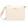 Leather Clutch Leder Almond