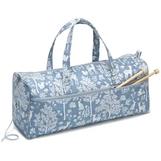 Prym 612655 Handarbeitstasche Woodland, blau