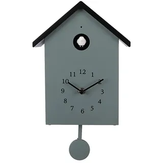 Clayre & Eef Wanduhr in Türkis - (B)20 x (H)26 x (T)10 cm