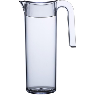 Mepal Wasserkaraffe Flow 1.5 L, Kunststoff, Klar, 179 x 10.8 x 29 cm