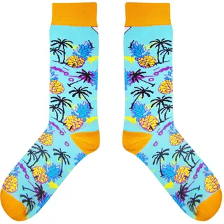 cup of sox Lustige Geschenk Socken Damen Herren mit Katzen, Fisch, Aquarium Motiv in der Pappbecher - 41-44